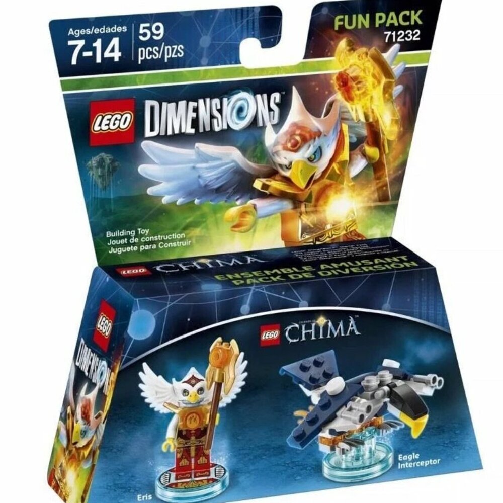 Lego 71232 Chima fun pack Dimensions multi platform Nwt